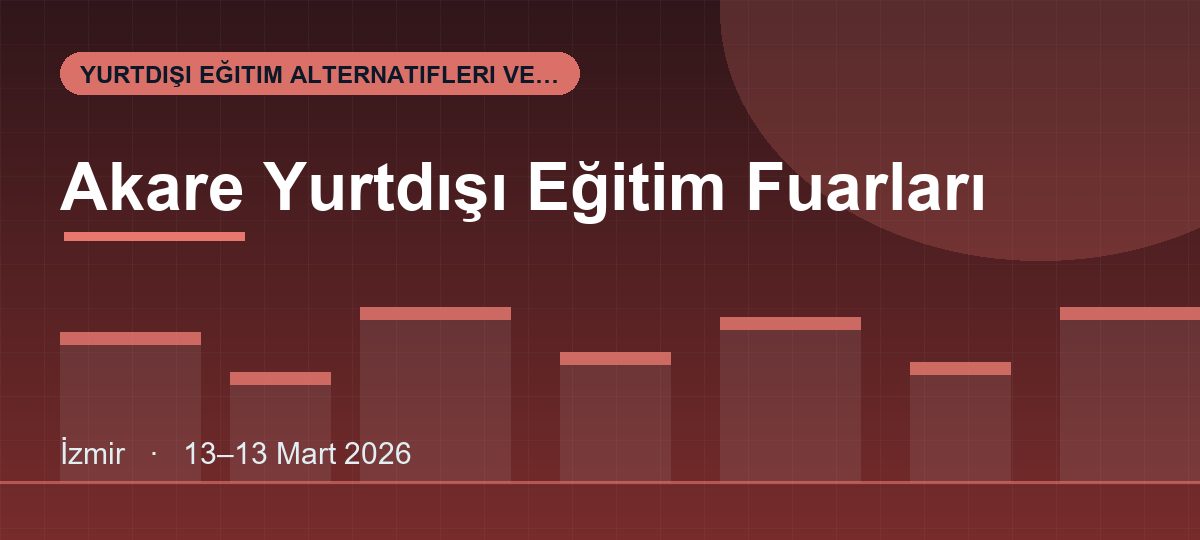Akare Yurtdışı Eğitim Fuarları
