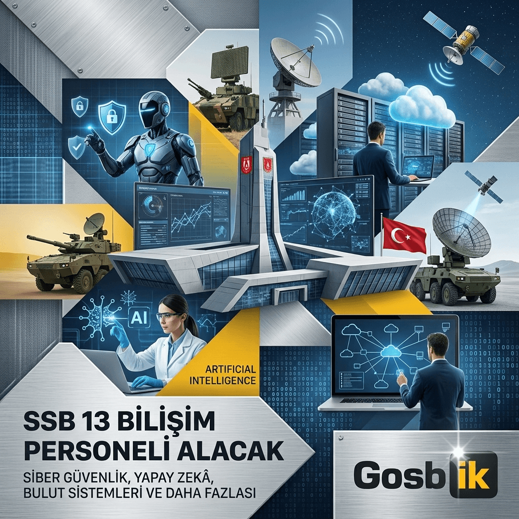 Savunma Sanayii Başkanlığı 13 Bilişim Personeli Alacak: Maaş ve Başvuru Şartları Belli Oldu