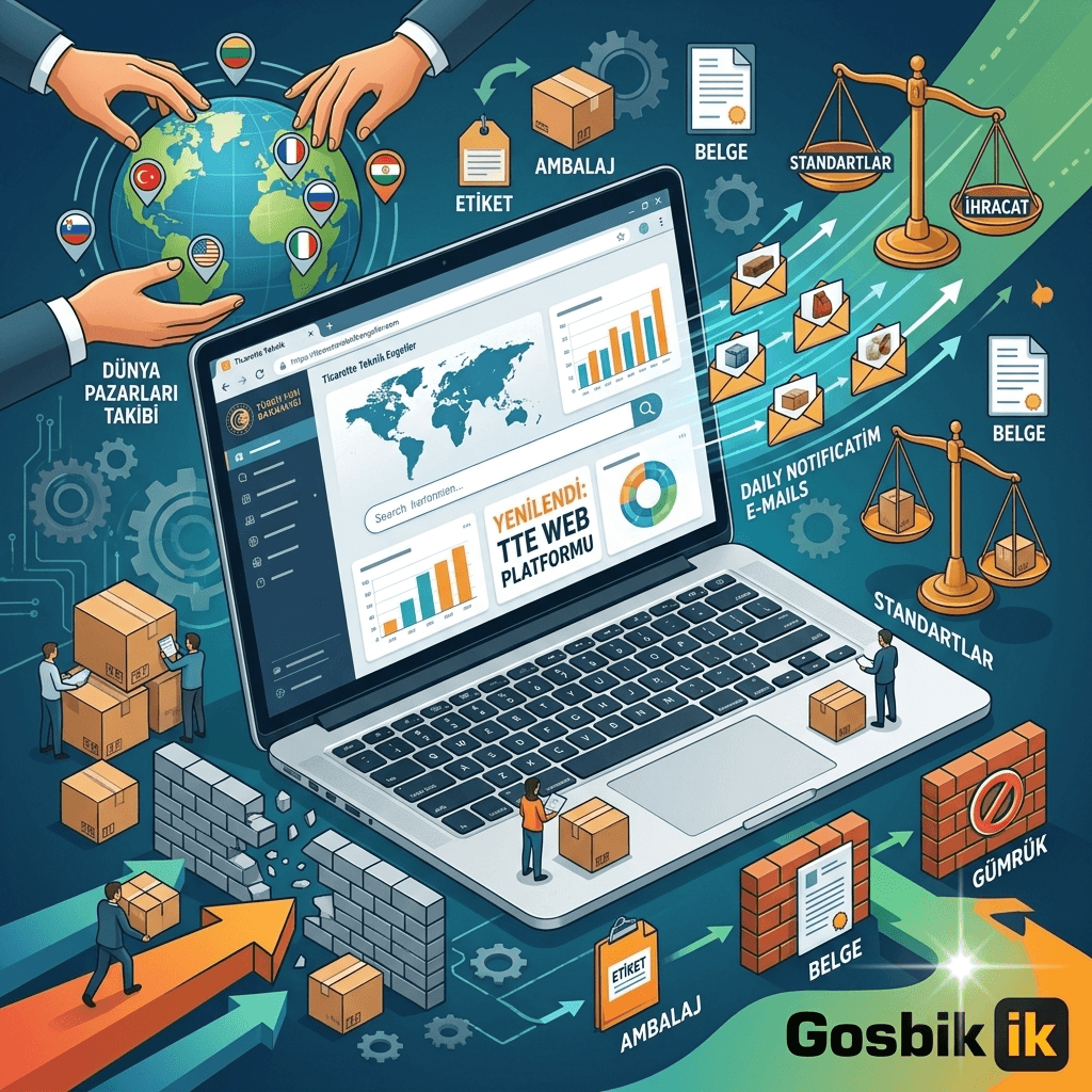 İhracatçılara teknik engel takibi kolaylığı: Ticaret Bakanlığı TTE platformunu yeniledi