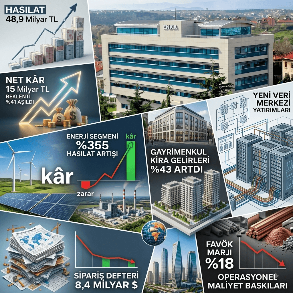 Enka İnşaat'tan Beklentileri Aşan Kâr: 2026'nın 2. Çeyreğinde 15 Milyar TL Net Kâr