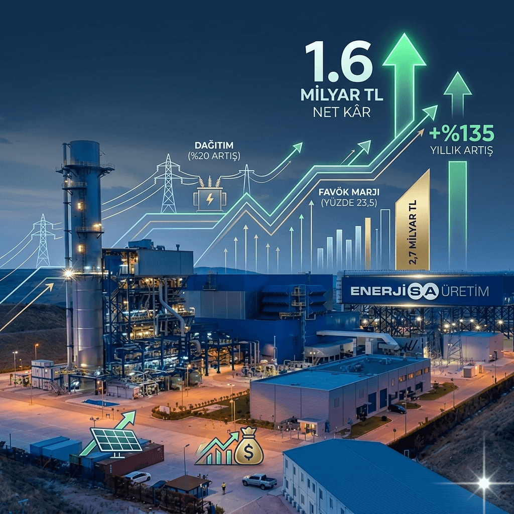Enerjisa’dan Beklentileri Aşan Kâr: İkinci Çeyrekte 1,6 Milyar TL Net Kâr