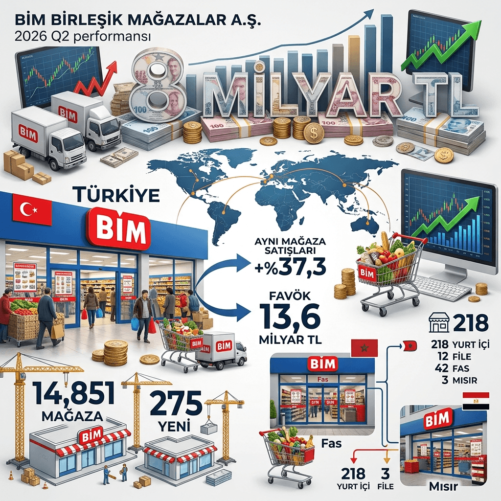 BİM’den Rekor Büyüme: 8 Milyar TL Net Kâr ve 275 Yeni Mağaza