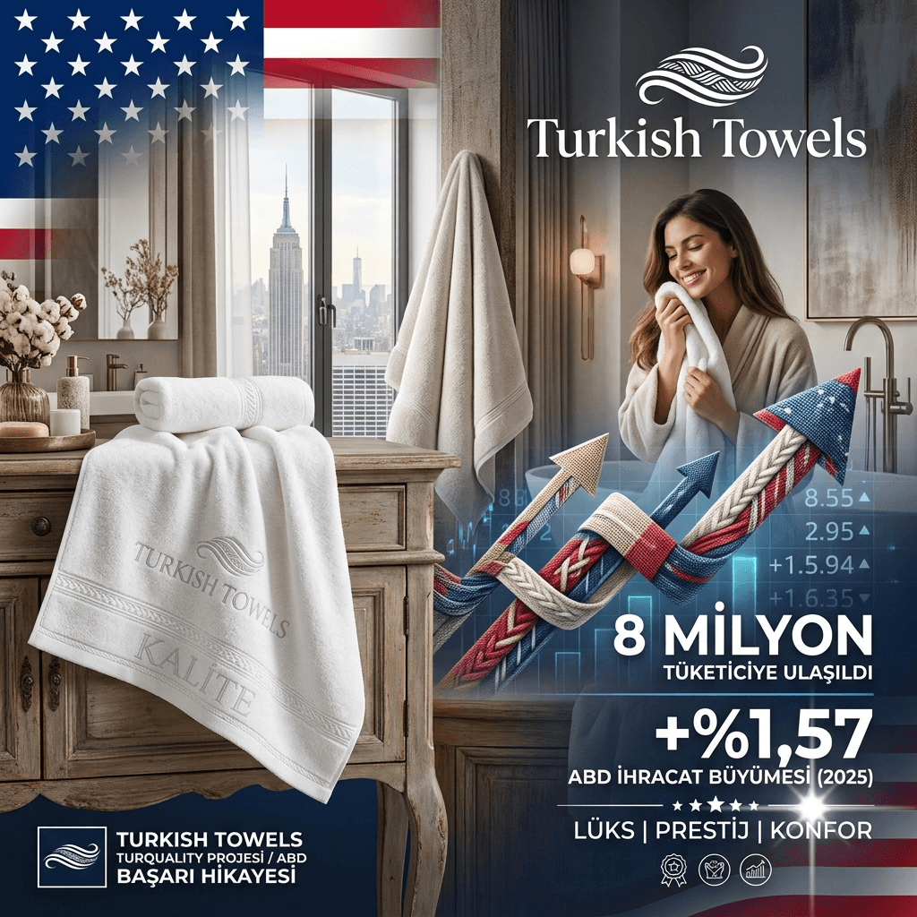 ABD'de Türk Havlusuna Lüks İmza: “Turkish Towels”