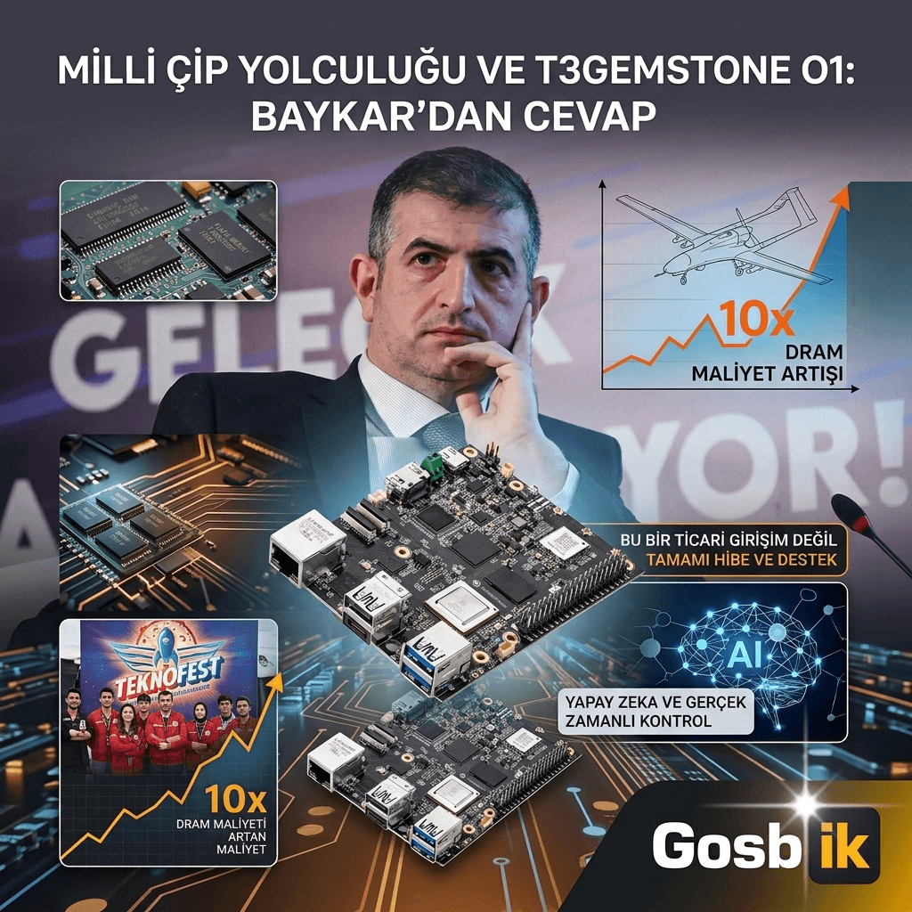 T3Gemstone O1 İçin Dikkat Çeken Açıklama: Baykar Fiyatın Nedenini Açıkladı, 10 Bin Adet Üretim Başladı