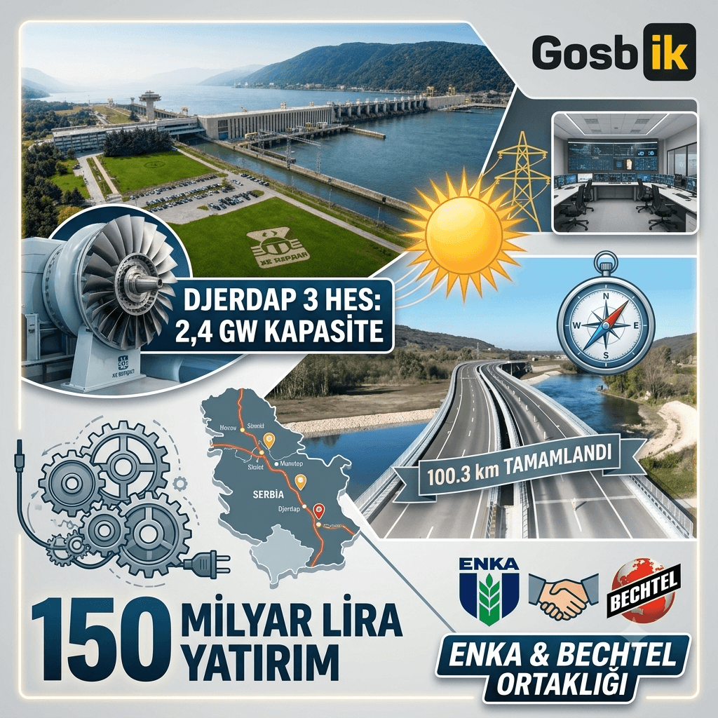 ENKA ve Bechtel'den Sırbistan'da 150 Milyar Liralık Dev Proje: 2,4 GW'lık HES İçin Tek Teklif