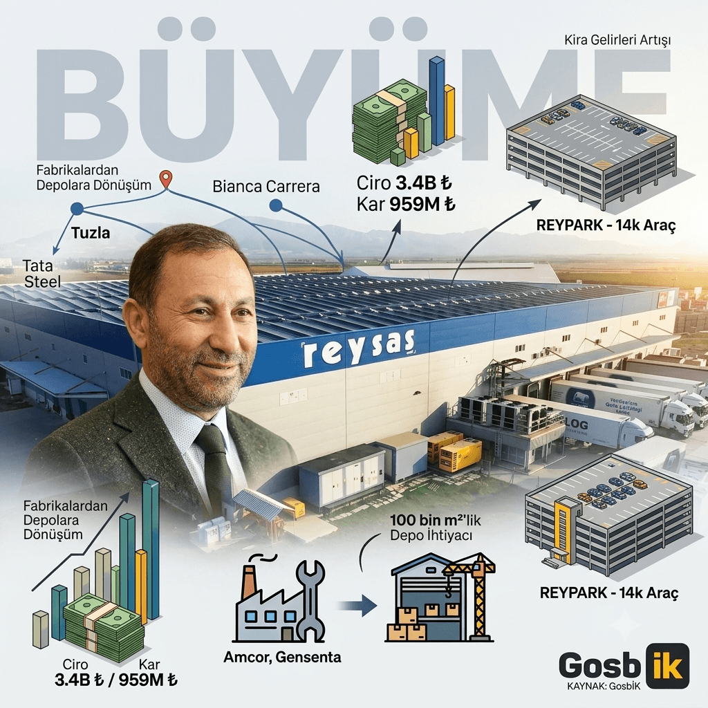 Reysaş'tan Dikkat Çeken Büyüme Hamlesi: Fabrikalar Depoya Dönüşüyor, 400 Milyon Liralık Yatırım Geliyor
