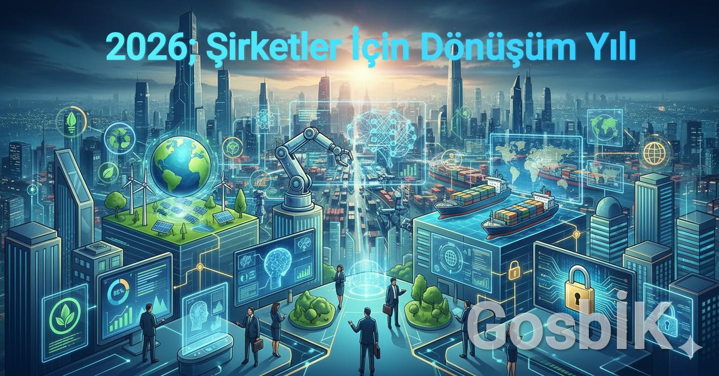 2026’DA ŞİRKETLERİN DİKKAT ETMESİ GEREKEN KRİTİK BAŞLIKLAR
