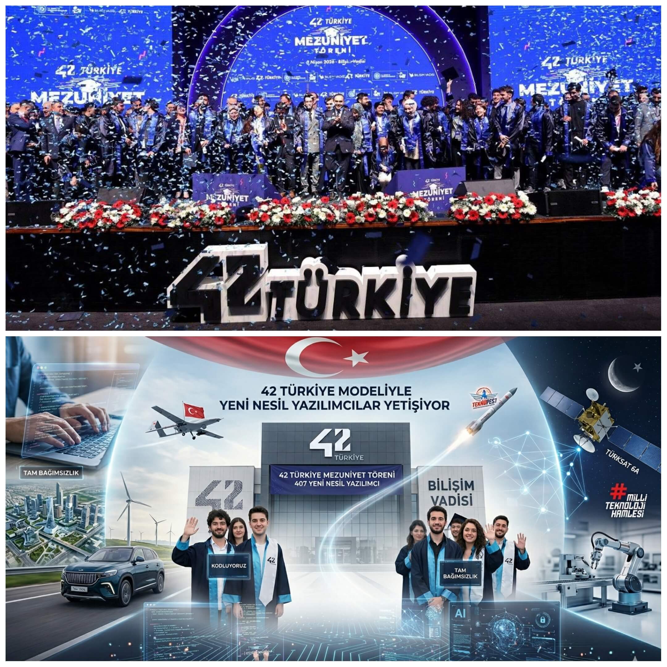 42 Türkiye’den 407 Yeni Yazılımcı Mezun Oldu