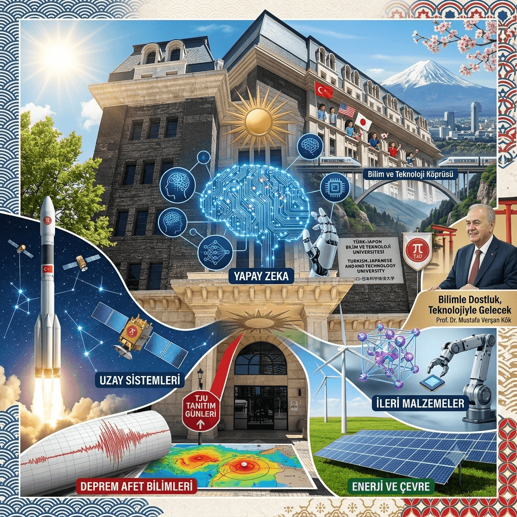 Türk-Japon Bilim ve Teknoloji Üniversitesi İlk Öğrencilerini Alıyor: Yapay Zeka ve Uzay Odaklı Eğitim Başlıyor