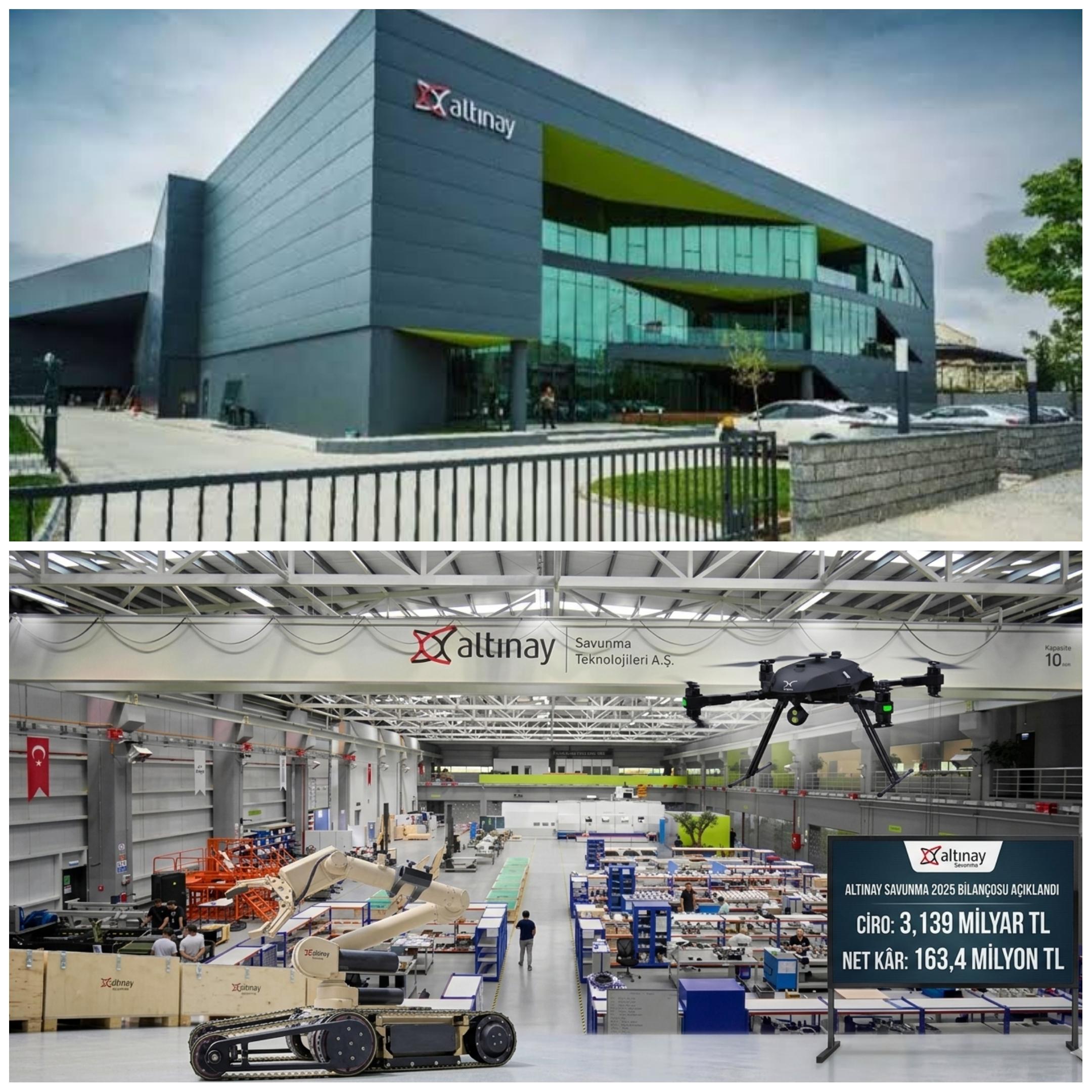 Altınay Savunma 2025 Bilançosu Açıklandı: Ciro 3,14 Milyar TL, Net Kâr 163,4 Milyon TL