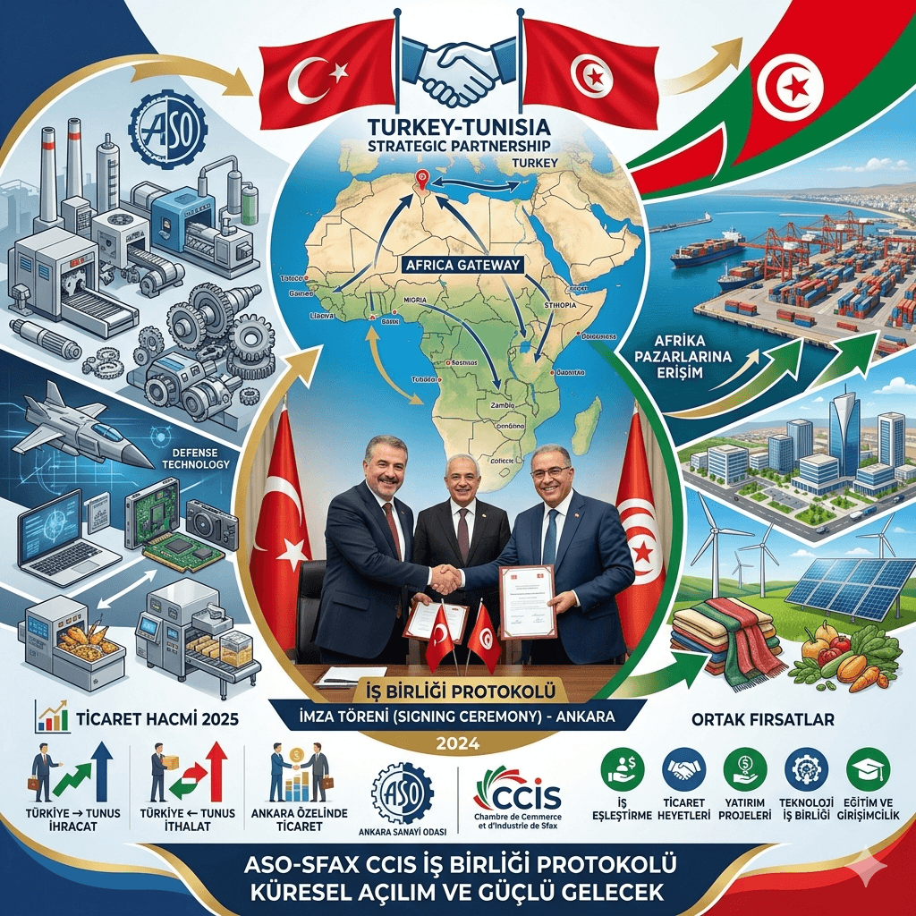 ASO’dan Afrika Hamlesi 🌍: Türkiye-Tunus İş Birliğiyle Ticaret ve Yatırımda Yeni Dönem!
