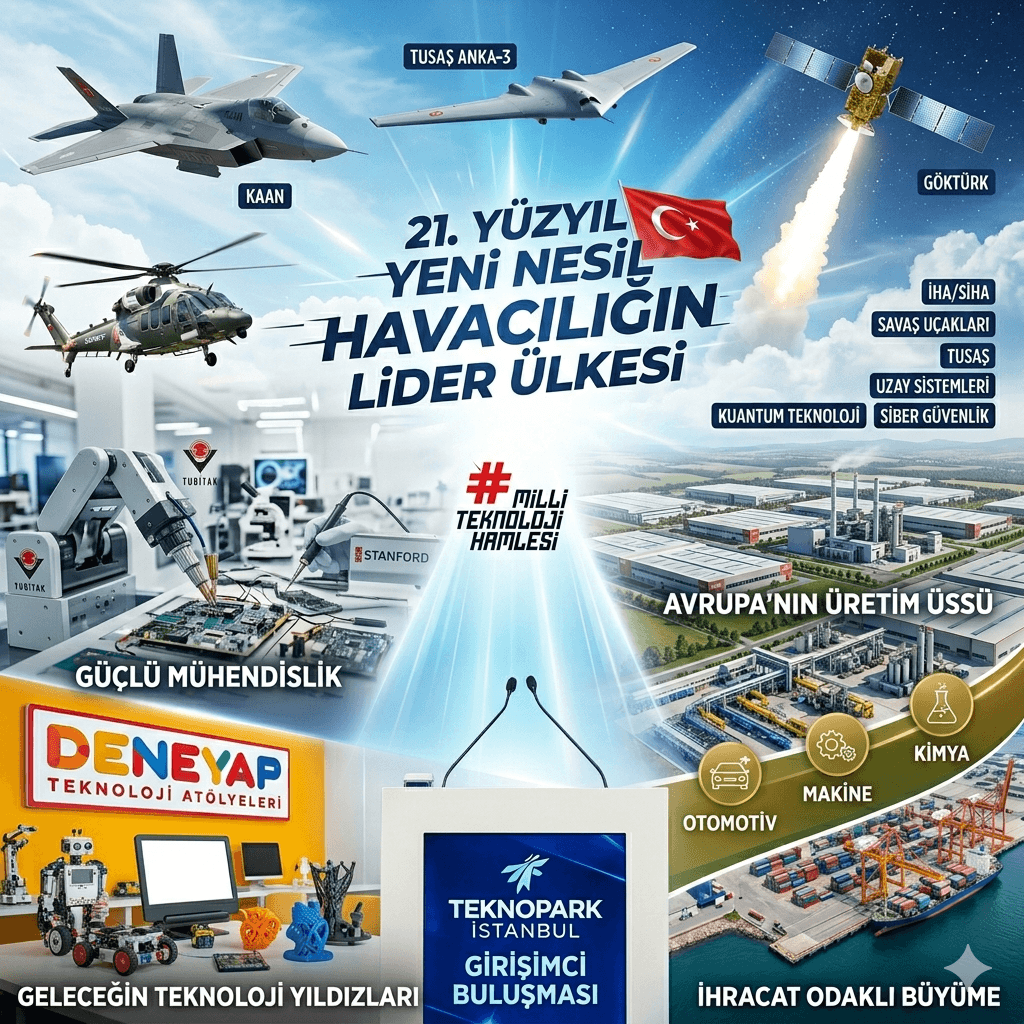 Bakan Kacır: “Türkiye Yeni Nesil Havacılığın Lideri” – Savunma ve Teknolojide Tarihi Sıçrama