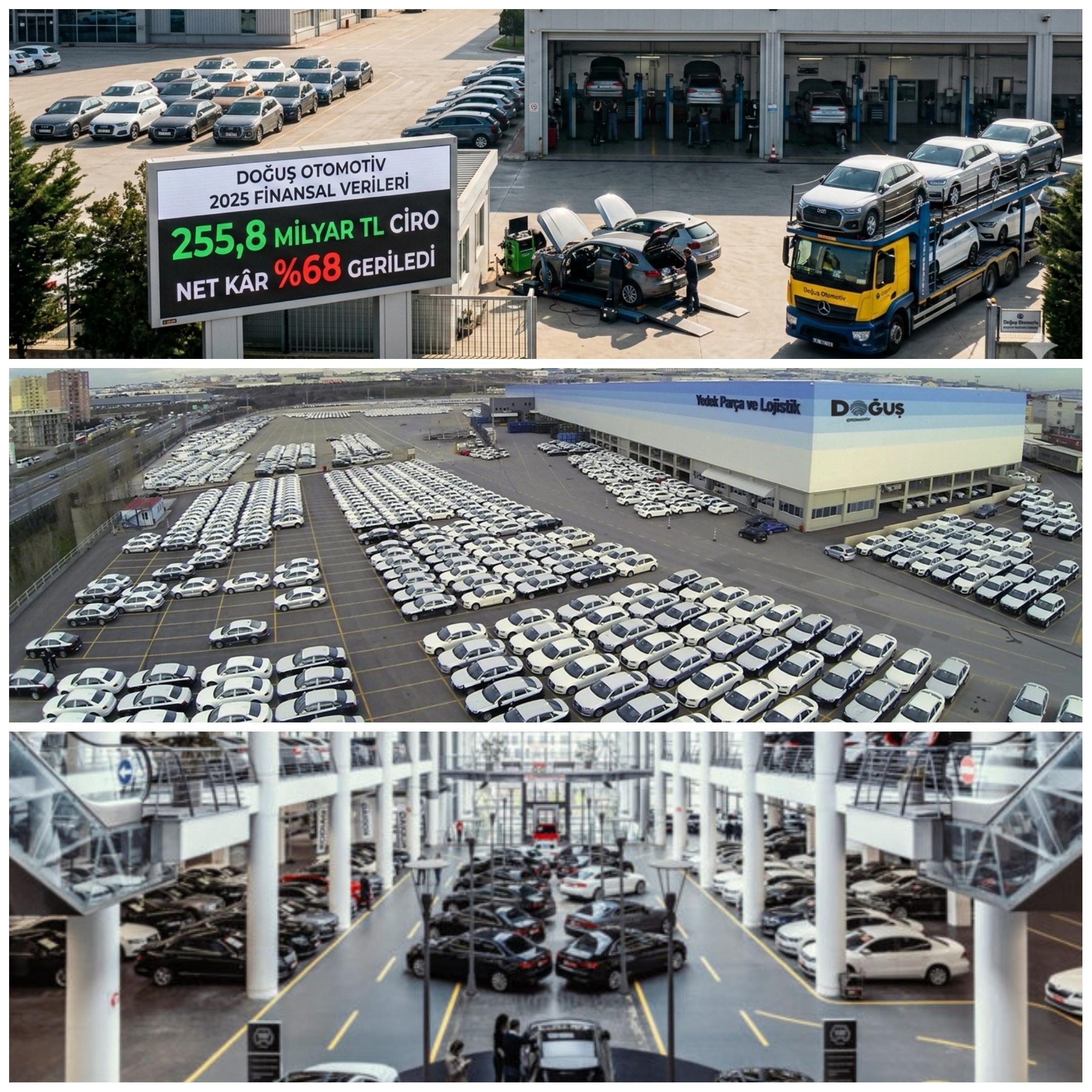 Doğuş Otomotiv 2025 Bilançosu Açıklandı: 255,8 Milyar TL Ciroya Rağmen Net Kâr %68 Geriledi