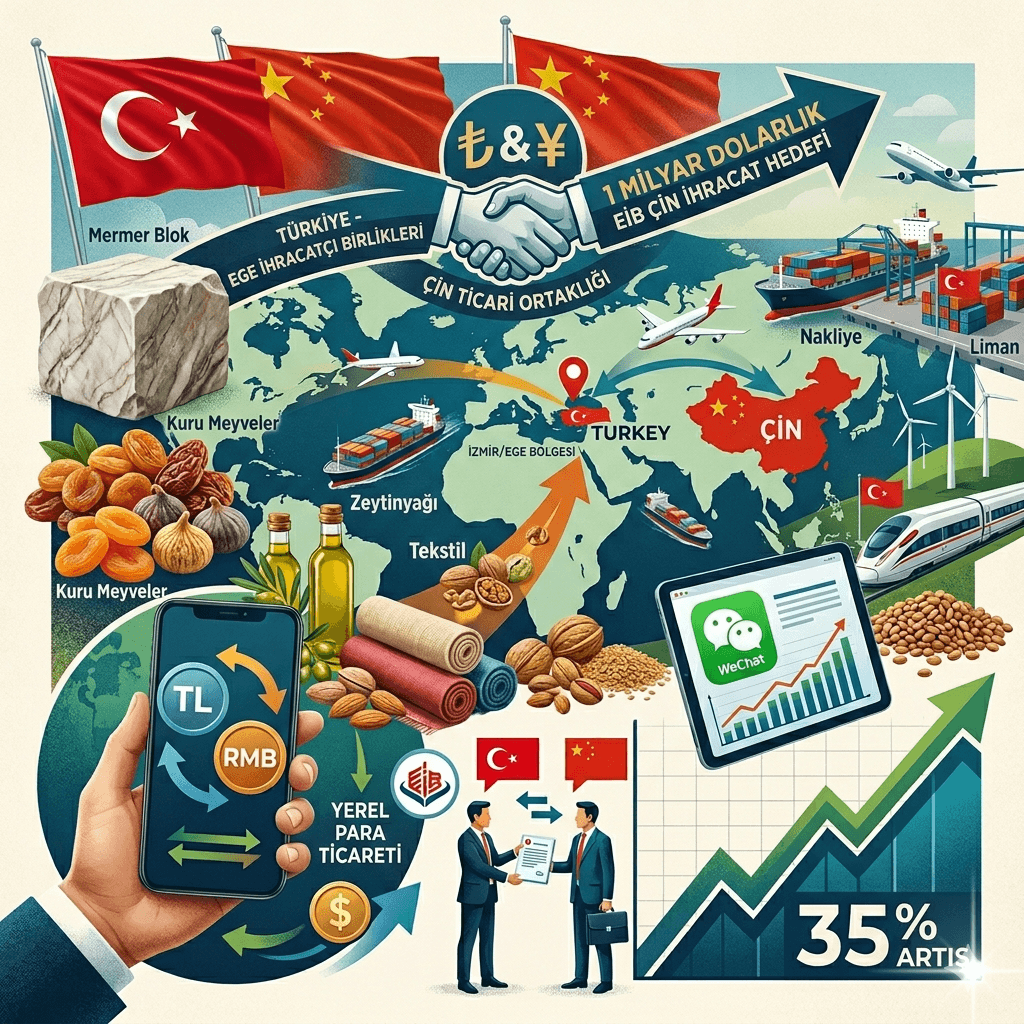 EİB’den Çin Hamlesi: 1 Milyar Dolarlık İhracat Hedefi İçin Yeni Ticaret ve Finansman Adımları