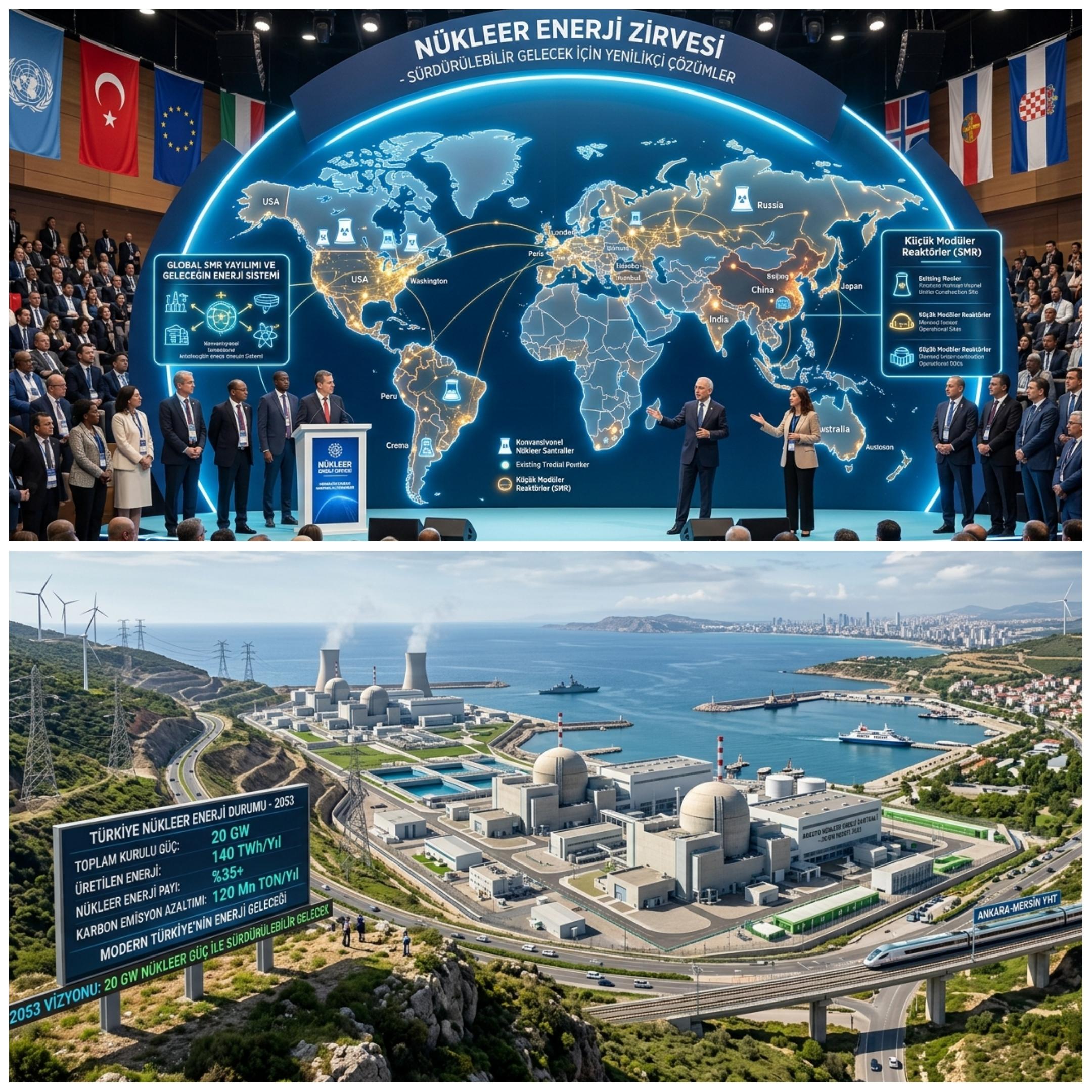 Enerjide Tarihi Adım: Türkiye’nin İlk Nükleer Güç Santrali Bu Yıl Devreye Giriyor. Türkiye 2053’e Kadar 20 GW Nükleer Enerji Kapasitesine Ulaşmayı Hedefliyor