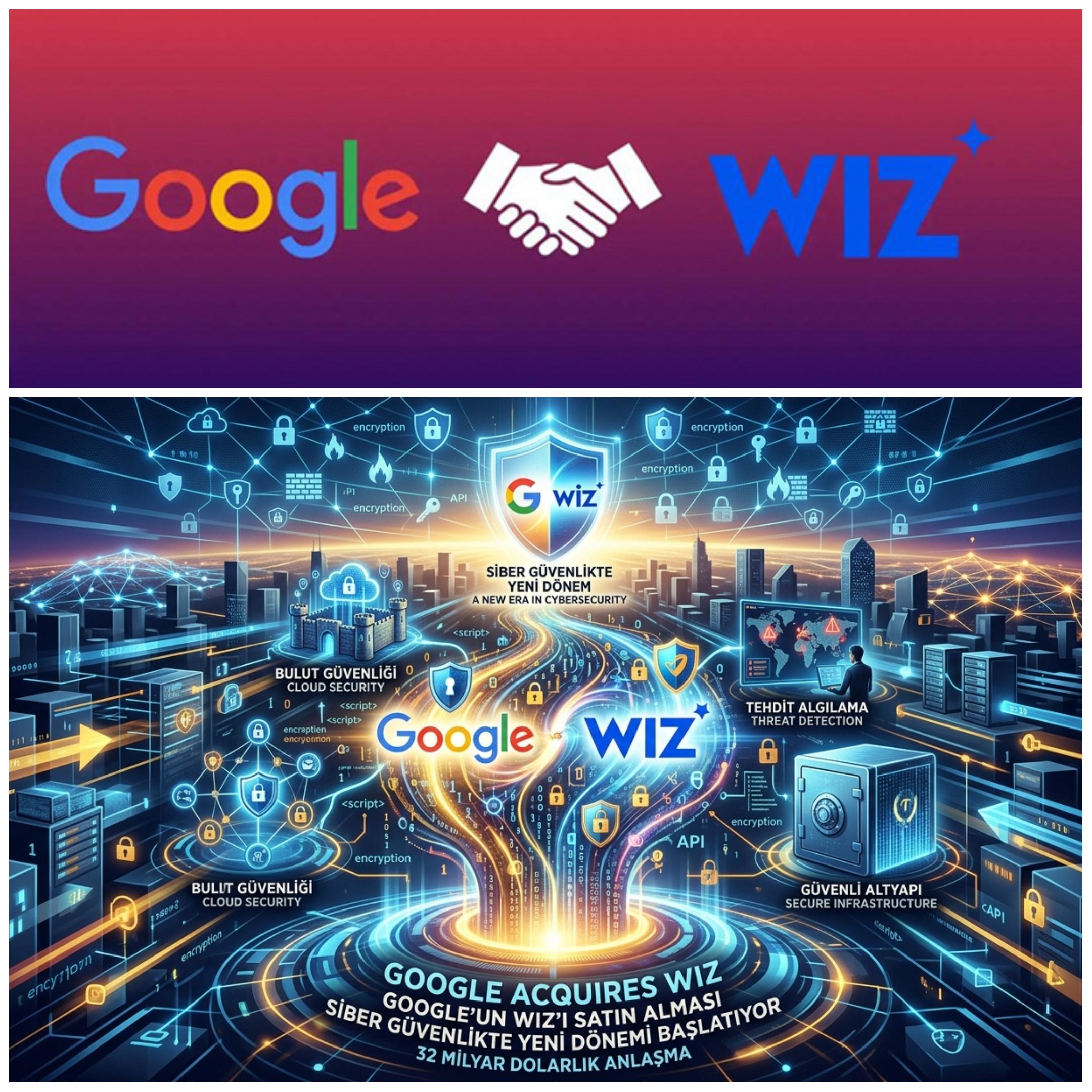 Google’dan Tarihi Hamle: 32 Milyar Dolarlık Wiz Satın Almasıyla Siber Güvenlikte Yeni Dönem