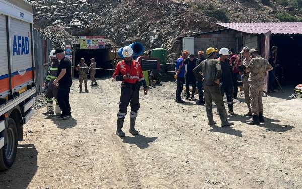 Elazığ’da maden ocağında göçük: Bir işçi mahsur kaldı