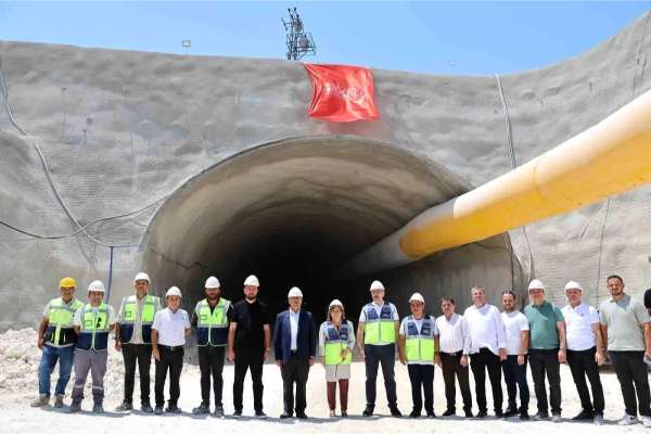 Gaziantep'te Dülük-OSB Tüneli Projesi'nde İlerleme Sağlandı