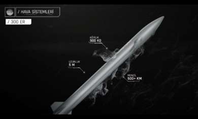 Roketsan’ın 500 km menzilli yeni füzesi: İHA-300