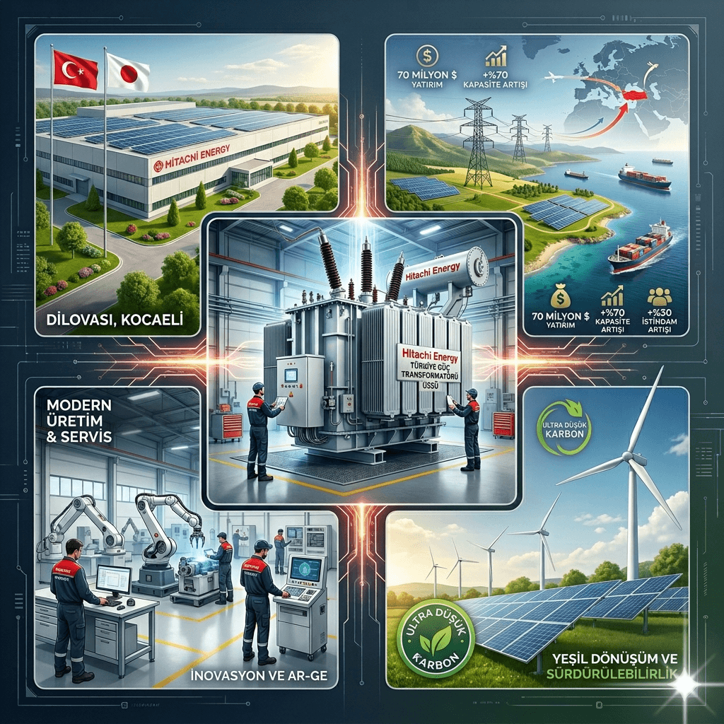 Hitachi Energy’den Türkiye’ye Dev Hamle: Dilovası’nda 70 Milyon Dolarlık Enerji Üssü Açıldı