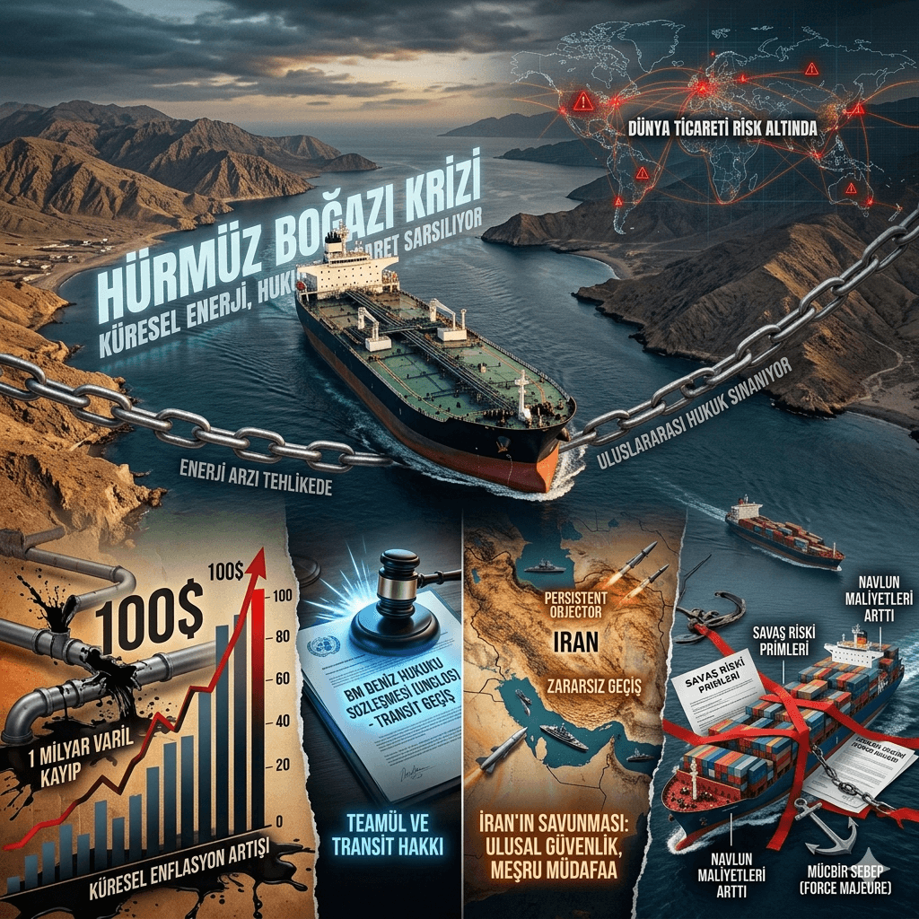 Hürmüz Boğazı Krizi: Küresel Enerji, Uluslararası Hukuk ve Ticaret Aynı Anda Sarsılıyor