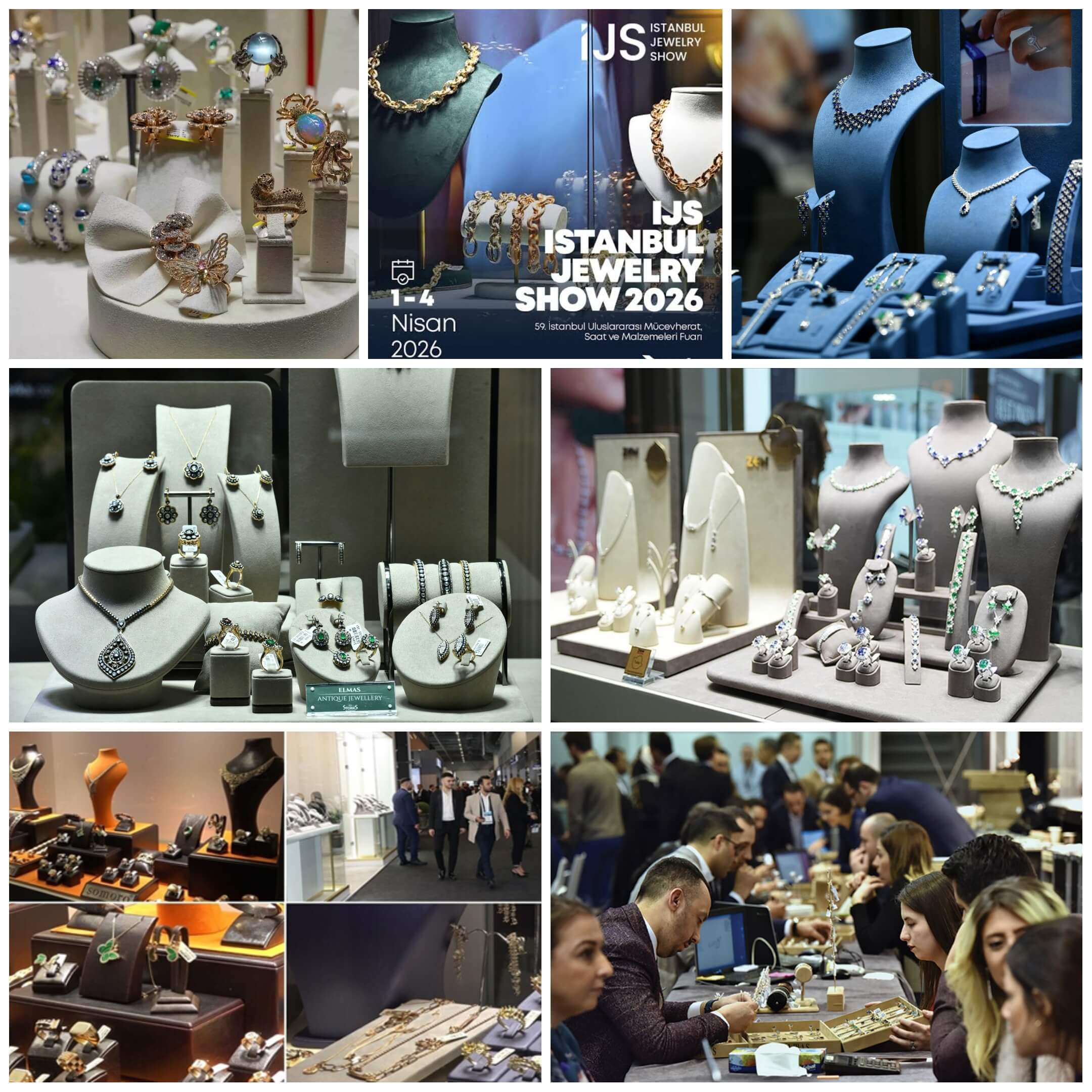IJS İstanbul Jewelry Show 2026 Başladı: 59. Uluslararası Mücevher Fuarı’nda Küresel Ticaret, Trendler ve Dev Anlaşmalar
