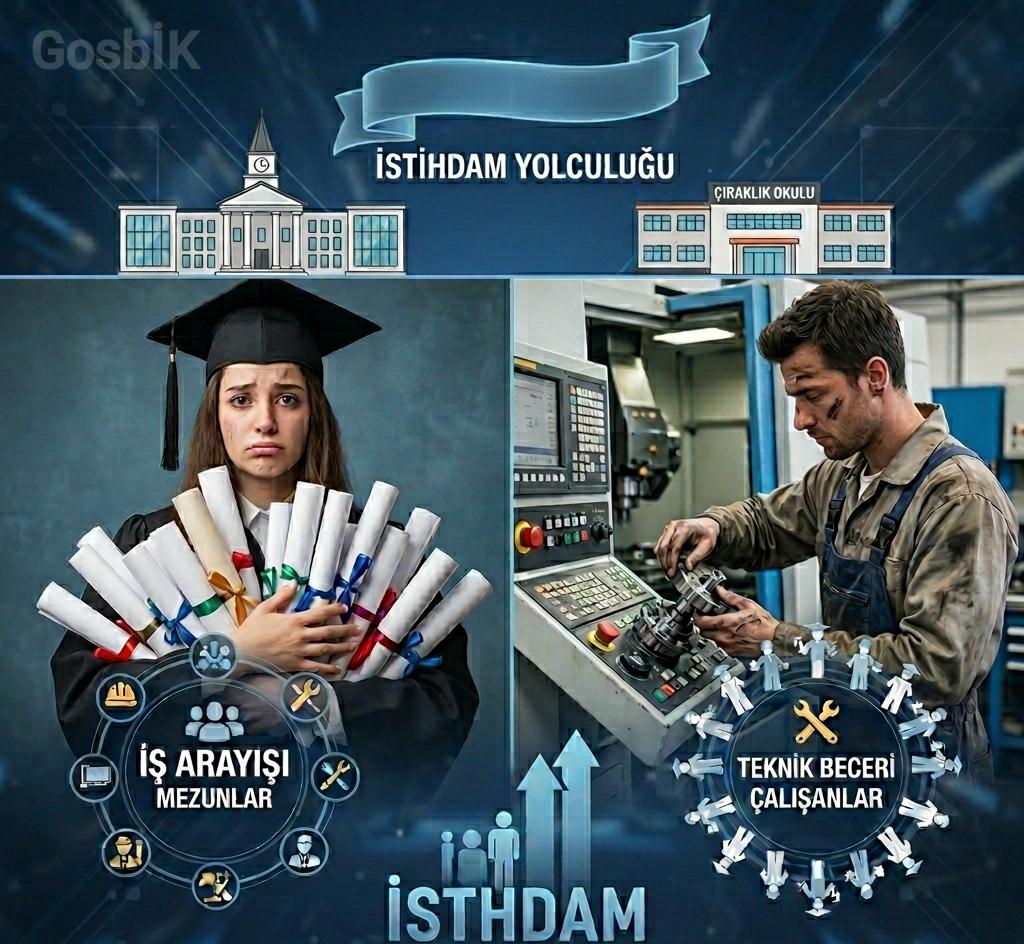 İşverenlerin %72’si Nitelikli Çalışan Bulamıyor: Türkiye’de Eğitim–İstihdam Uyumunda Alarm