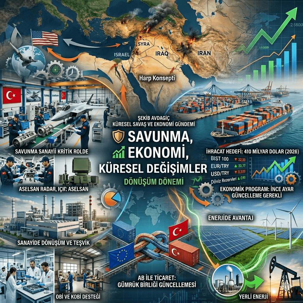 İTO Başkanı Şekib Avdagiç’ten Kritik Uyarı: Savaş Sonrası Ekonomi ve Savunma Sanayiinde Yeni Dönem Başlıyor