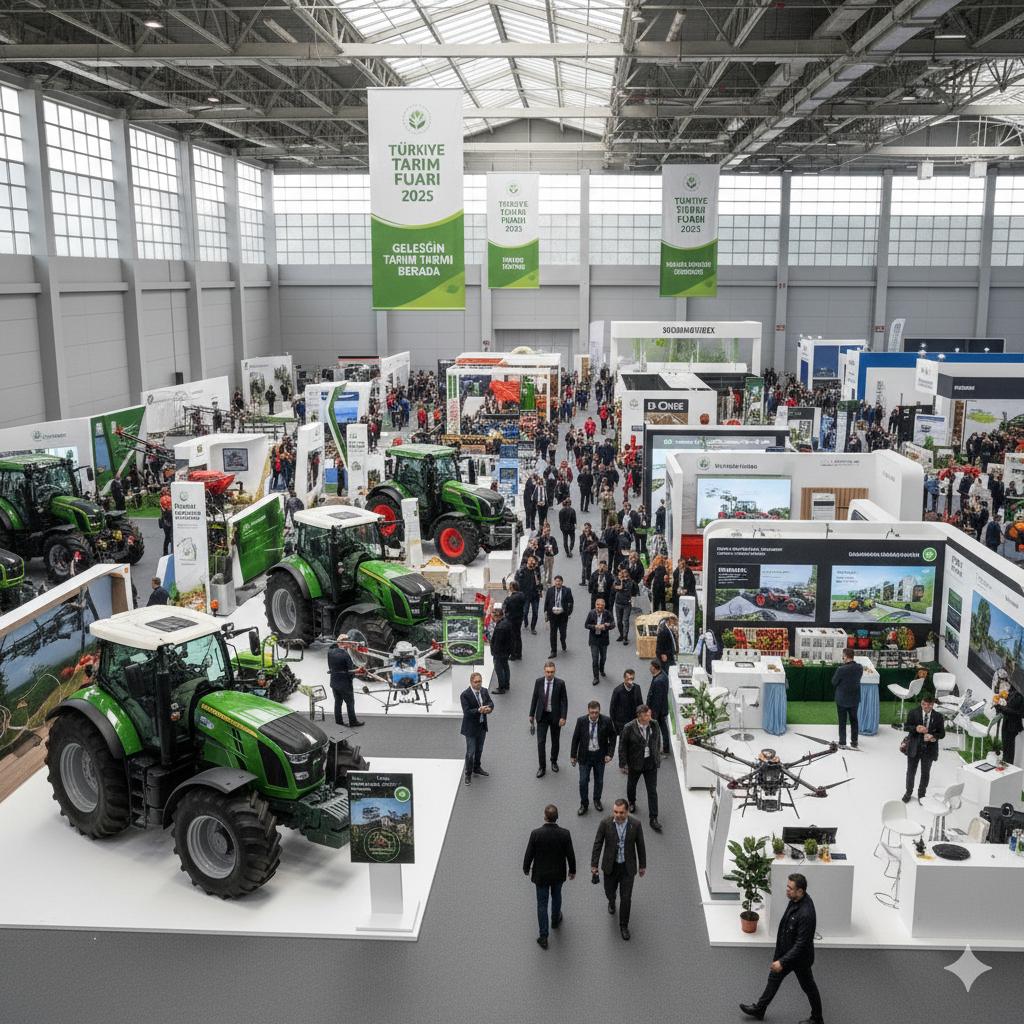 Mersin Tarım Fuarı 2025: Tarımın Kalbi 11–14 Aralık’ta Mersin’de Atacak!