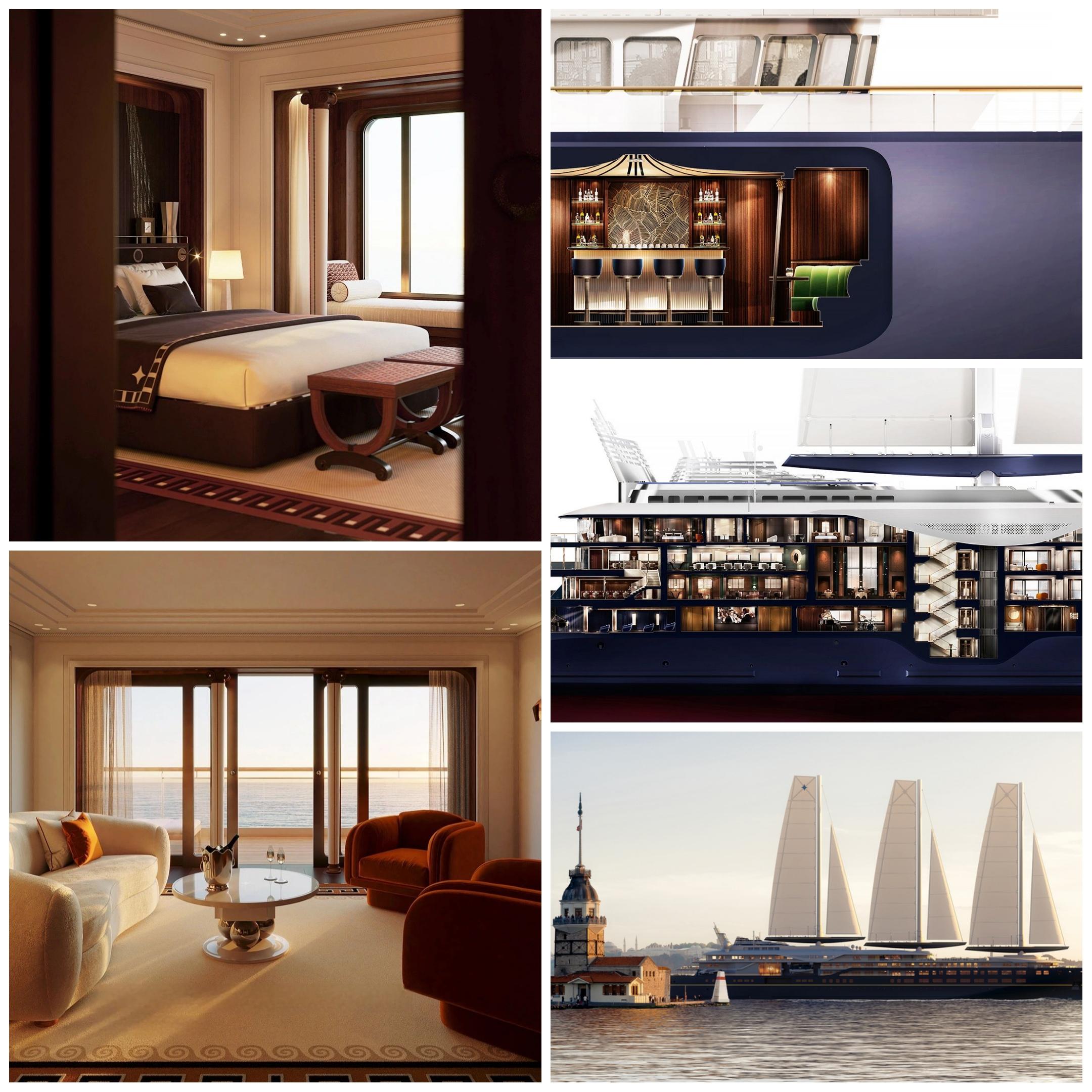 Orient Express Corinthian: Dünyanın En Büyük Yelkenli Kruvaziyeri Lüks ve Sürdürülebilirliği Birleştiriyor