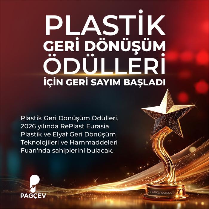 PAGÇEV Plastik Geri Dönüşüm Ödülleri 2026: Finalistler Açıklandı, Kazananlar RePlast Eurasia Fuarında Belli Olacak