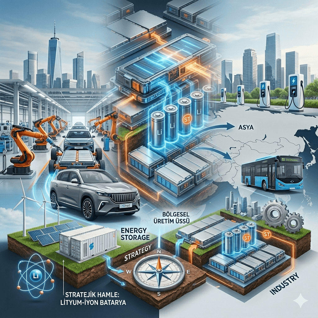 Şekib Avdagiç’ten Kritik Açıklama: Lityum-İyon Hamlesi Türkiye’yi Bölgesel Üretim Üssü Yapacak