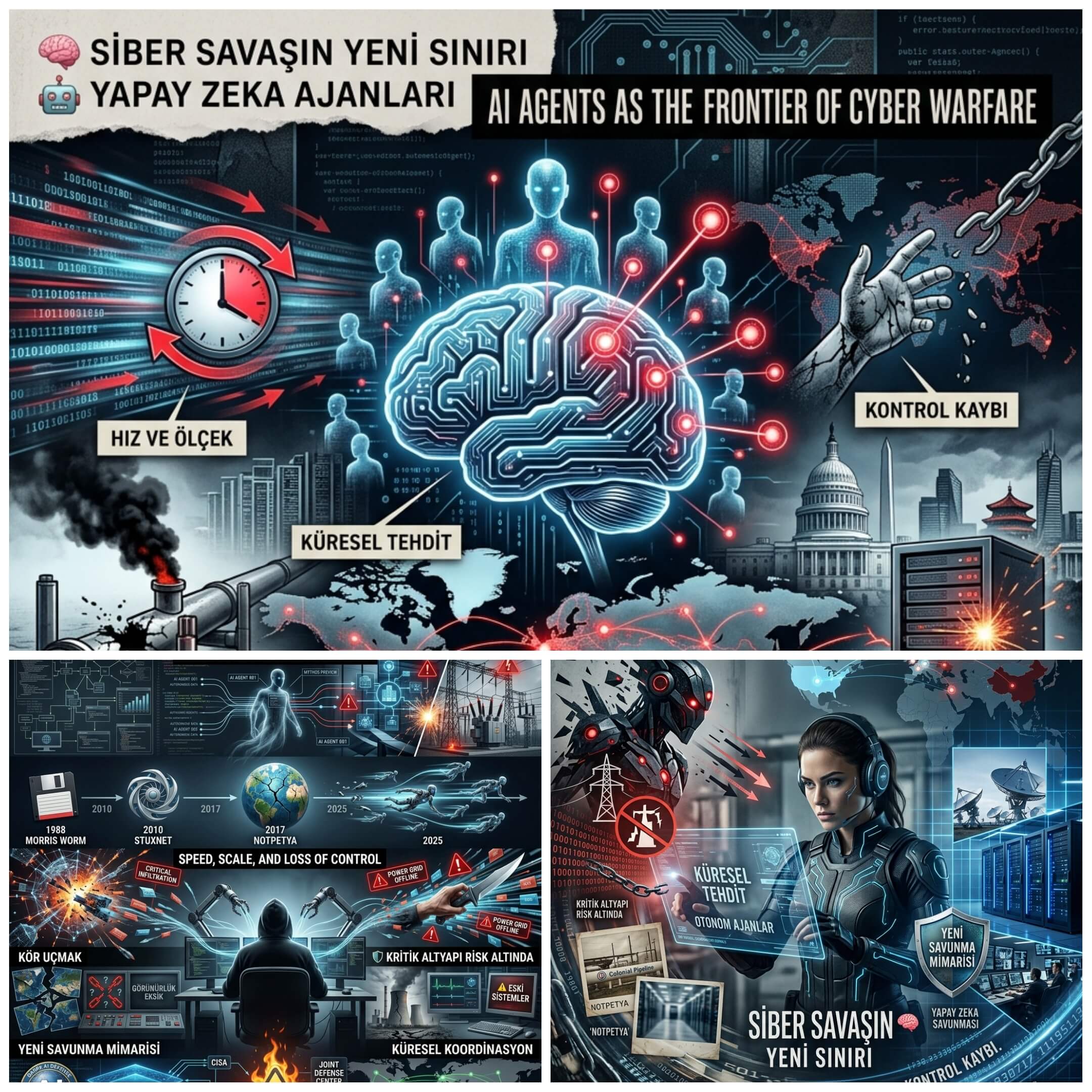 Siber Savaşın Yeni Dönemi: Yapay Zekâ Ajanları Küresel Güvenliği Nasıl Şekillendiriyor?