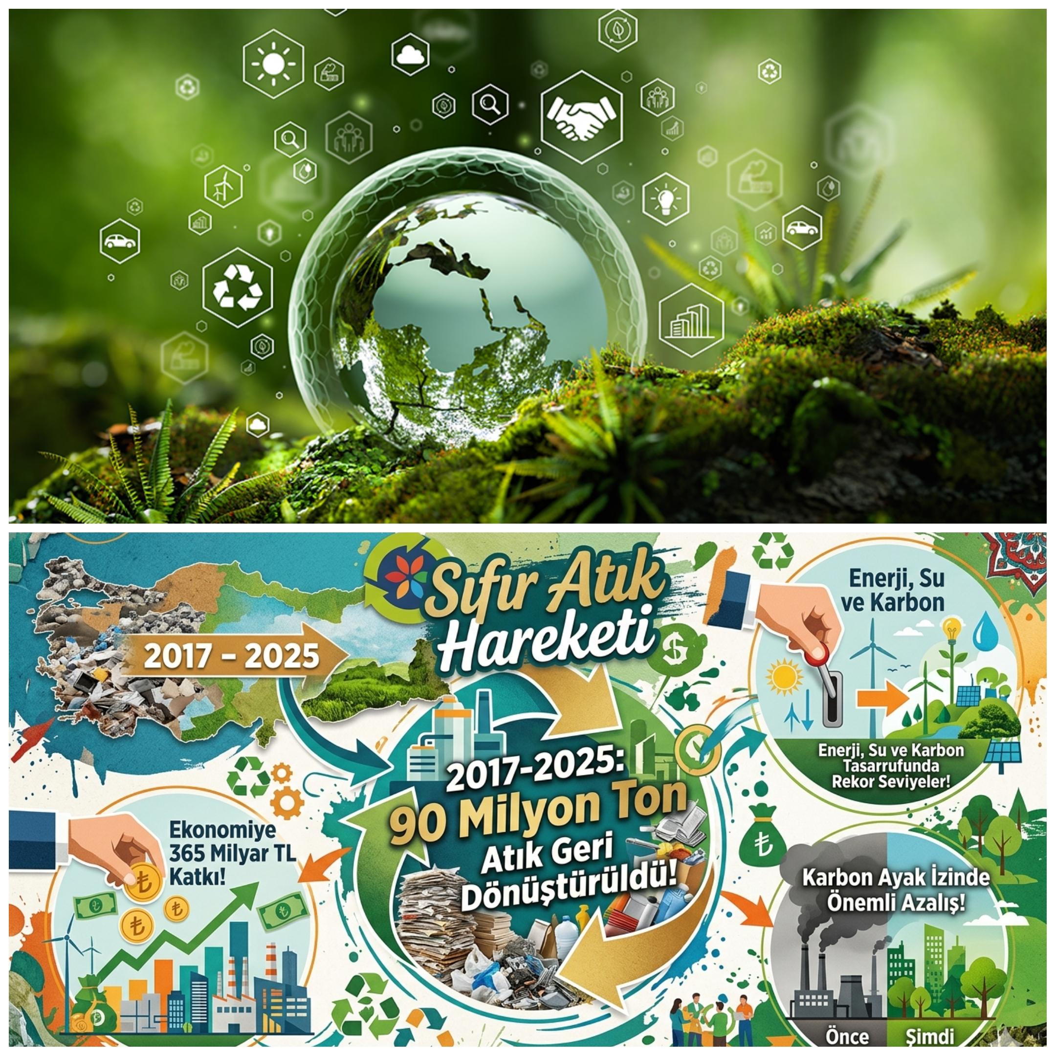 Sıfır Atıkta Rekor Başarı: Türkiye 90 Milyon Ton Atığı Ekonomiye Kazandırdı, 365 Milyar TL Katkı Sağladı