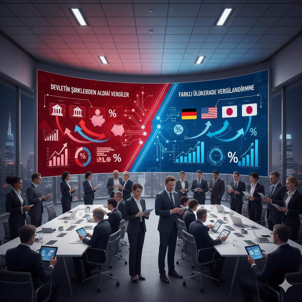 Şirketler Vergi Sisteminin Omurgası Oldu! Türkiye ve Avrupa’dan Çarpıcı Yüzdeler Ortaya Çıktı