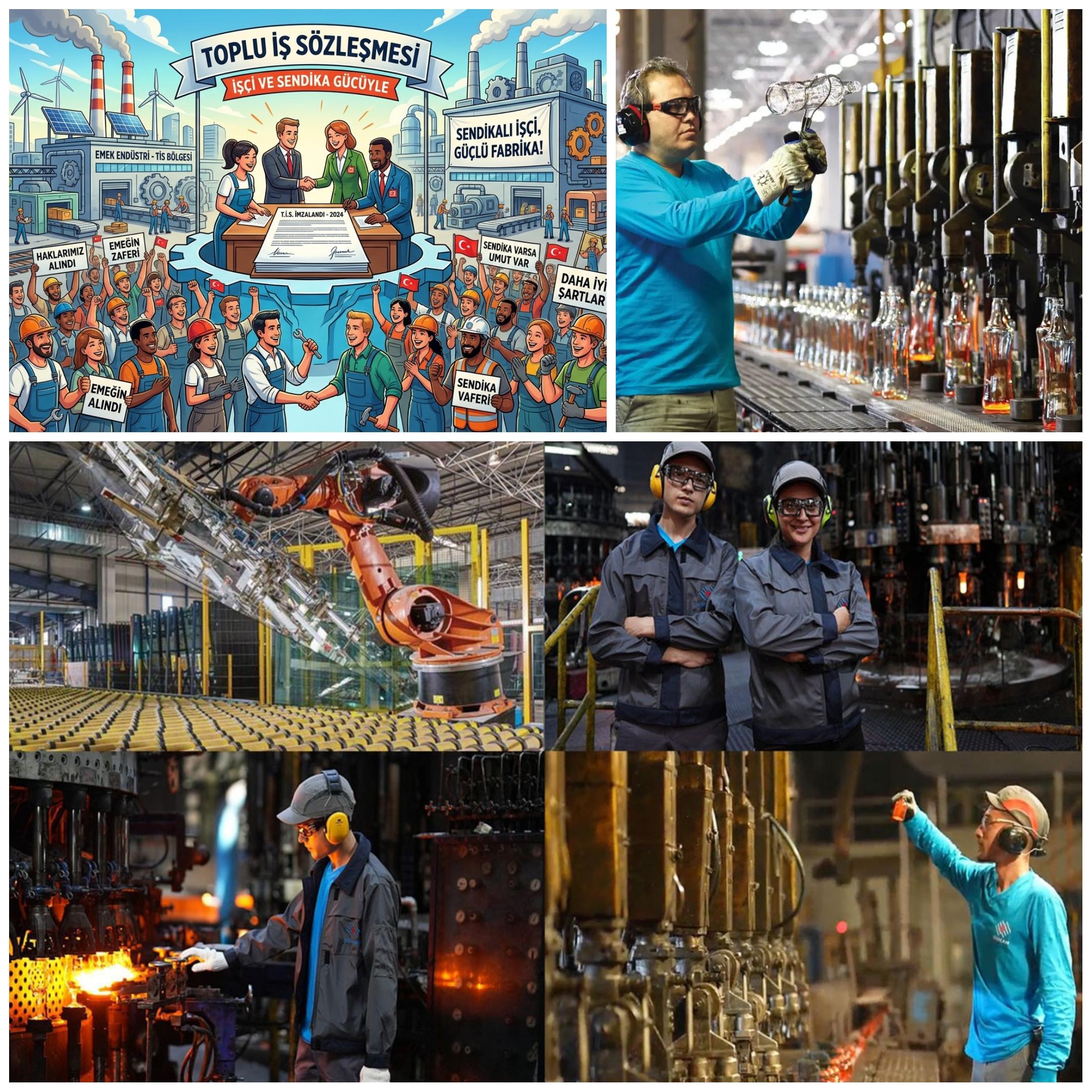 Şişecam’da Toplu Sözleşme Tamamlandı: Ücret Zamları Açıklandı, Grev Riski Ortadan Kalktı