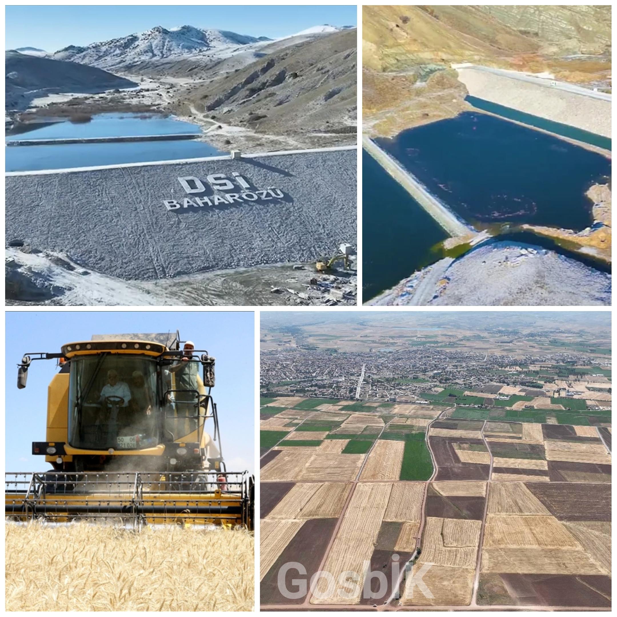 Sivas’ta Tarıma Can Suyu: Ulaş Baharözü Barajı’nda Su Tutulmaya Başlandı 🌾