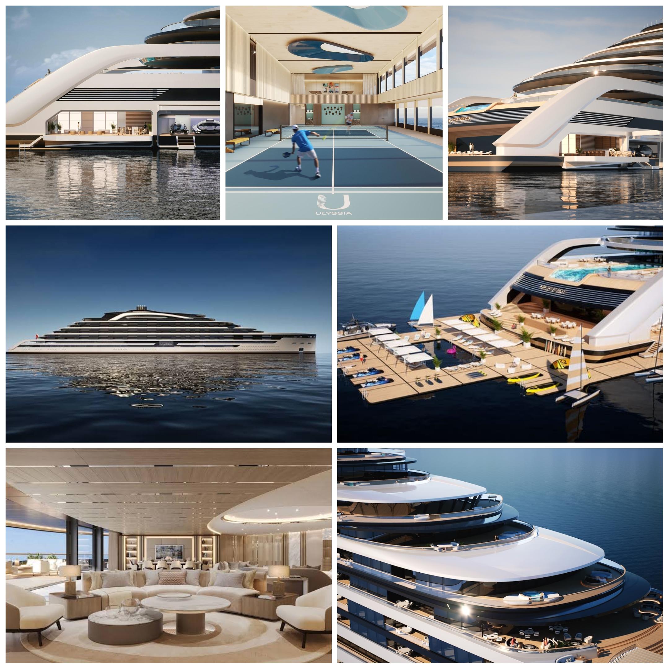 Titanikten Daha Büyük! 320 Metrelik Dev Yat Geliyor: Ulyssia ile 90 Milyon Dolarlık Yüzen Şehir Hayatı Başlıyor