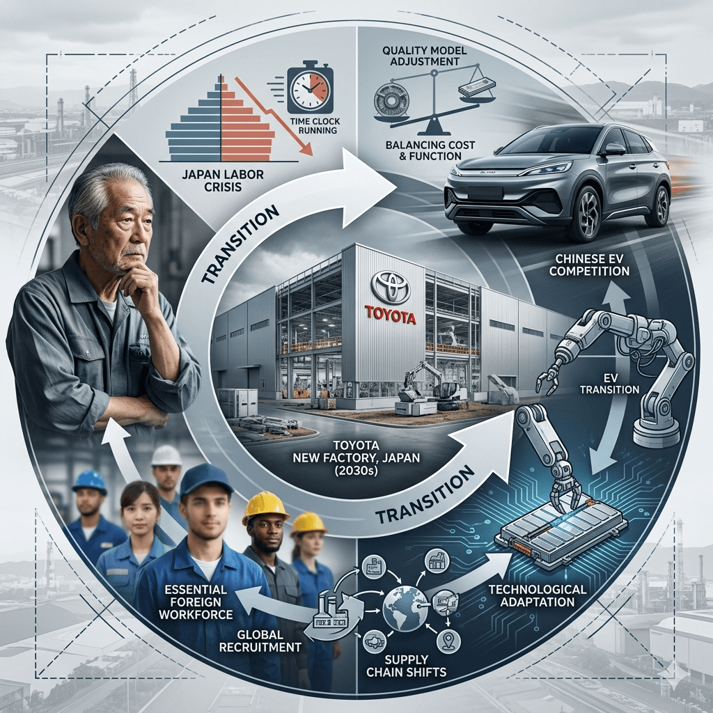 Toyota’dan Kritik Karar: Japonya’da Yeni Fabrika Açılıyor, İşçi Krizi Kapıda!