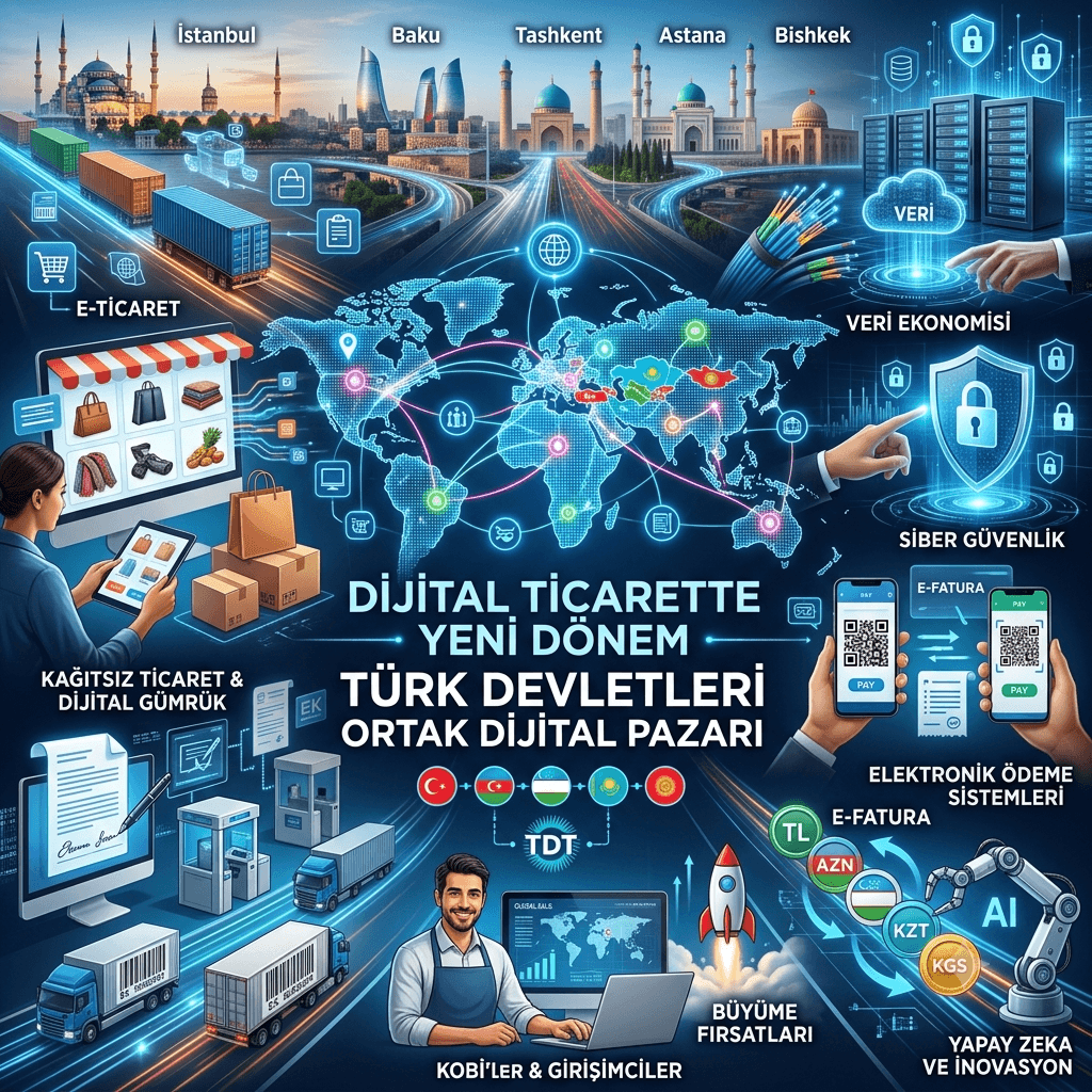 Türk Devletlerinde Dijital Ticaret Devrimi: Ortak Dijital Ekonomi Anlaşmasıyla Yeni Dönem Başlıyor