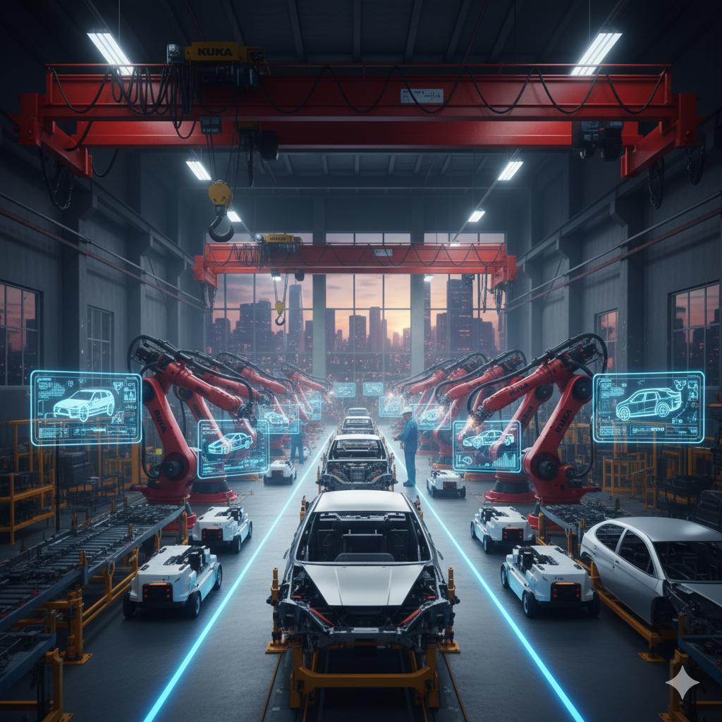 Türk Sanayisi Robotlaşmada Hızlı Yükselişte! Türkiye Dünyanın 14. Büyük Robot Pazarı Oldu