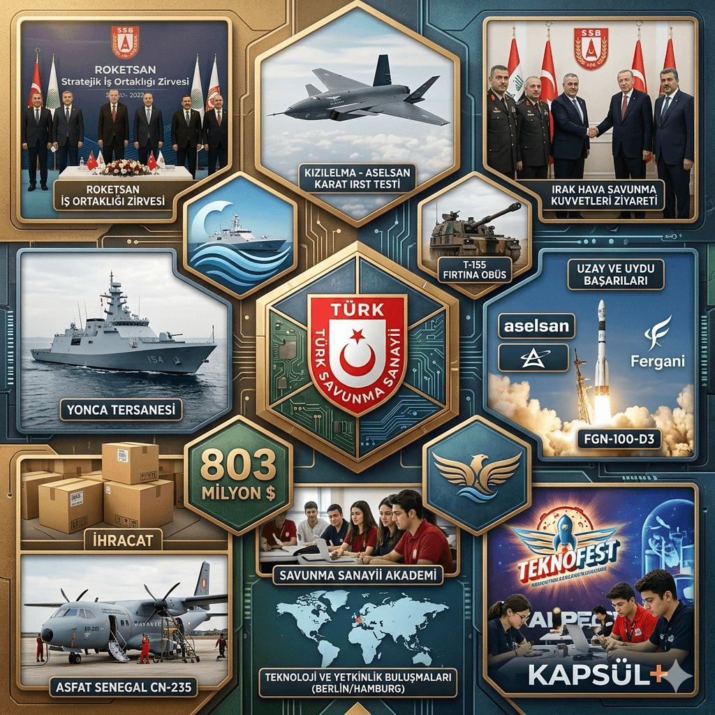 Türk Savunma Sanayii 2026: Bayraktar Testleri, ASELSAN Uyduları ve ROKETSAN Zirvesi Haftalık Gelişmeleri