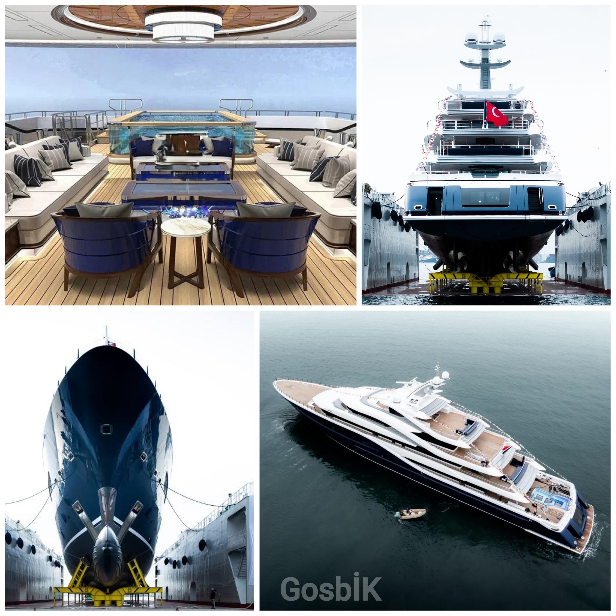 Türkiye Denizcilik Tarihinde Bir İlk: 87 Metrelik Süperyat Vento Denizle Buluştu