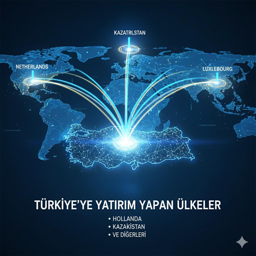 TÜRKİYE, DOĞRUDAN YAPILAN YATIRIMLARIN GÖZDESİ!💰🌍