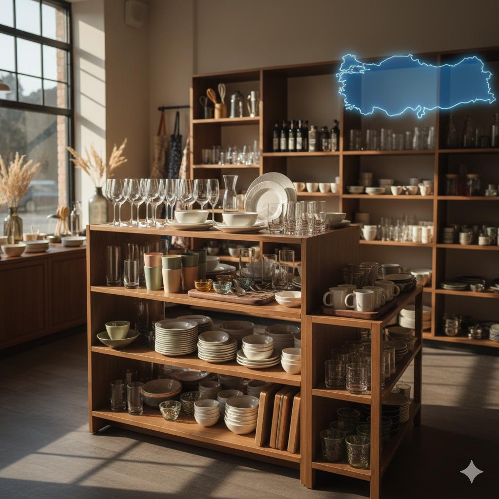 Türkiye Ev & Mutfak Eşyalarında Küresel Oyuncu Olma Yolunda: 150'den Fazla Ülkeye İhracat!