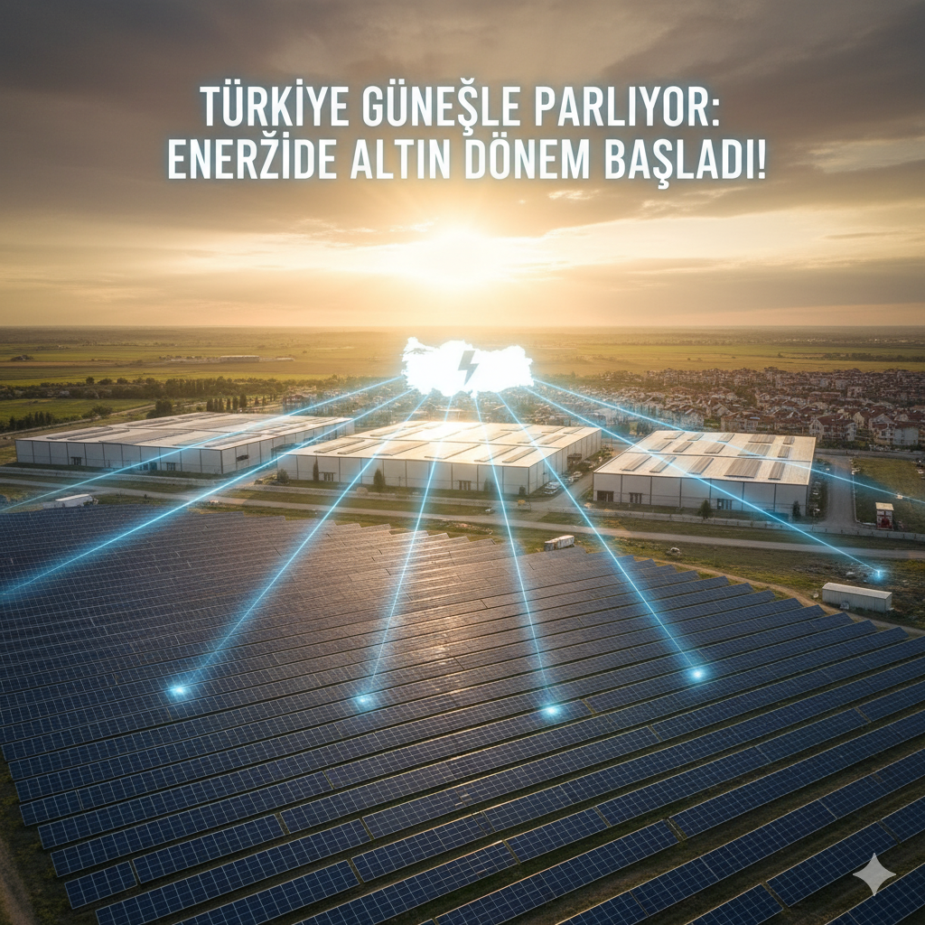 Türkiye Güneşle Parlıyor: Enerjide Altın Dönem Başladı!