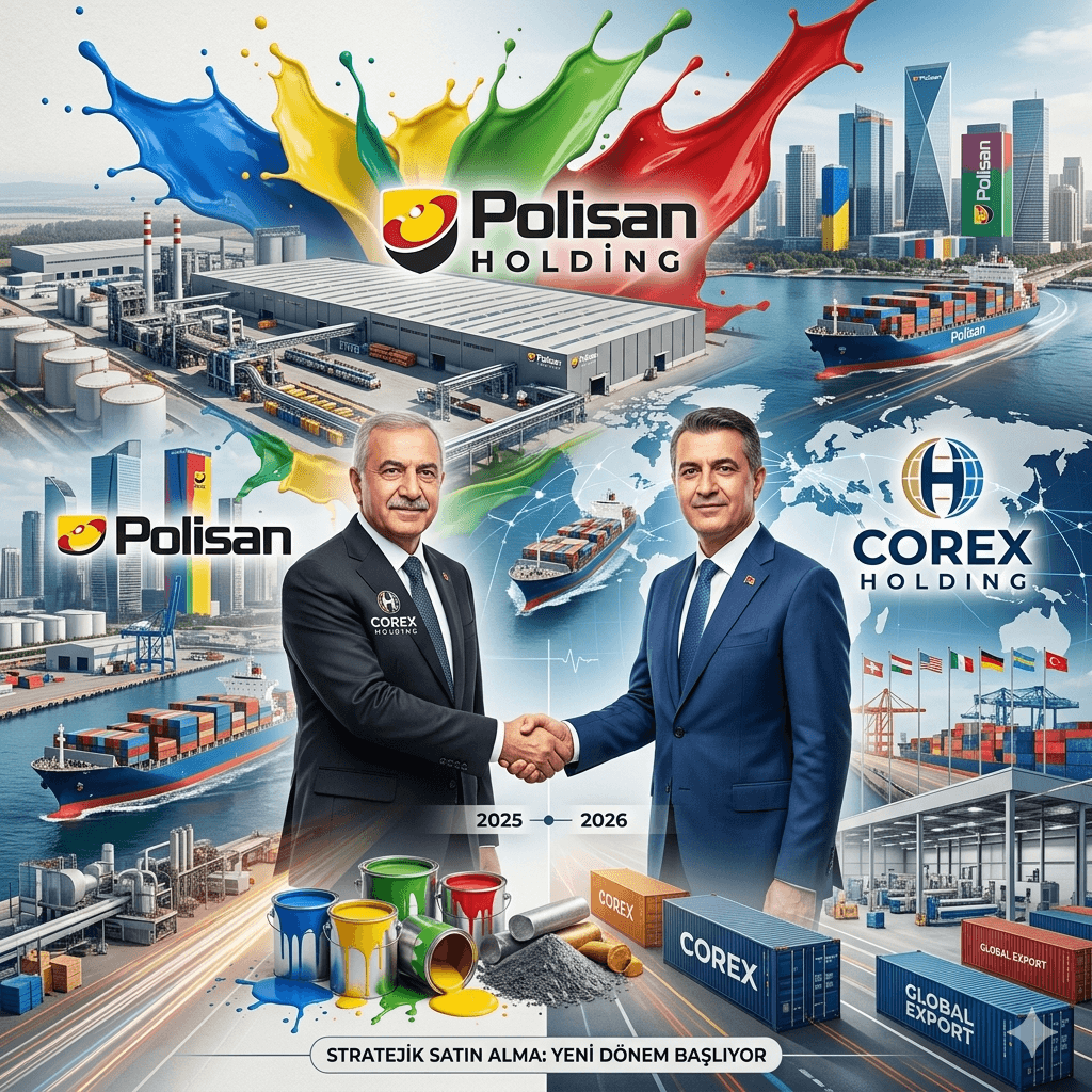 Türkiye’nin Boya Devi Polisan Satıldı: Corex Holding ile Yeni Dönem Başlıyor!