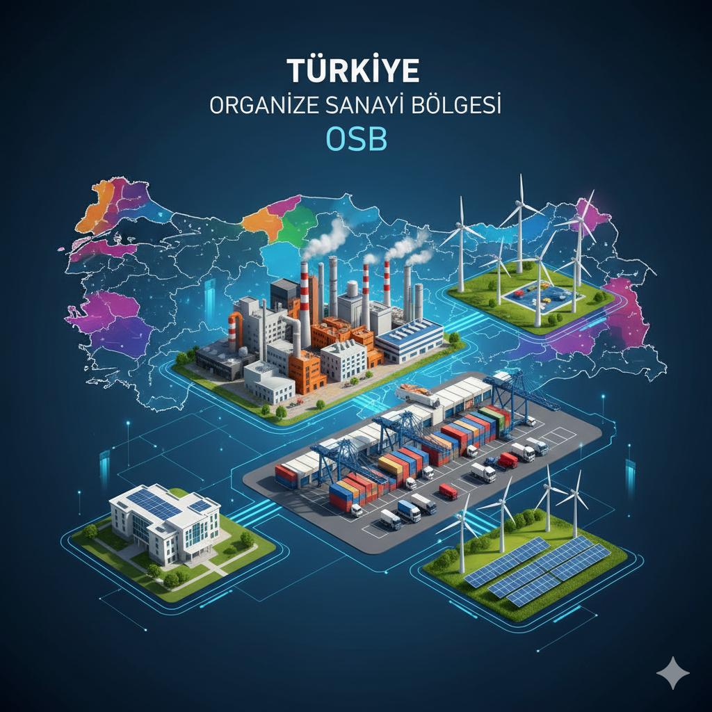 Türkiye’nin Sanayi Gücü: Organize Sanayi Bölgeleriyle Yükselen Ekonomi 💪🏭