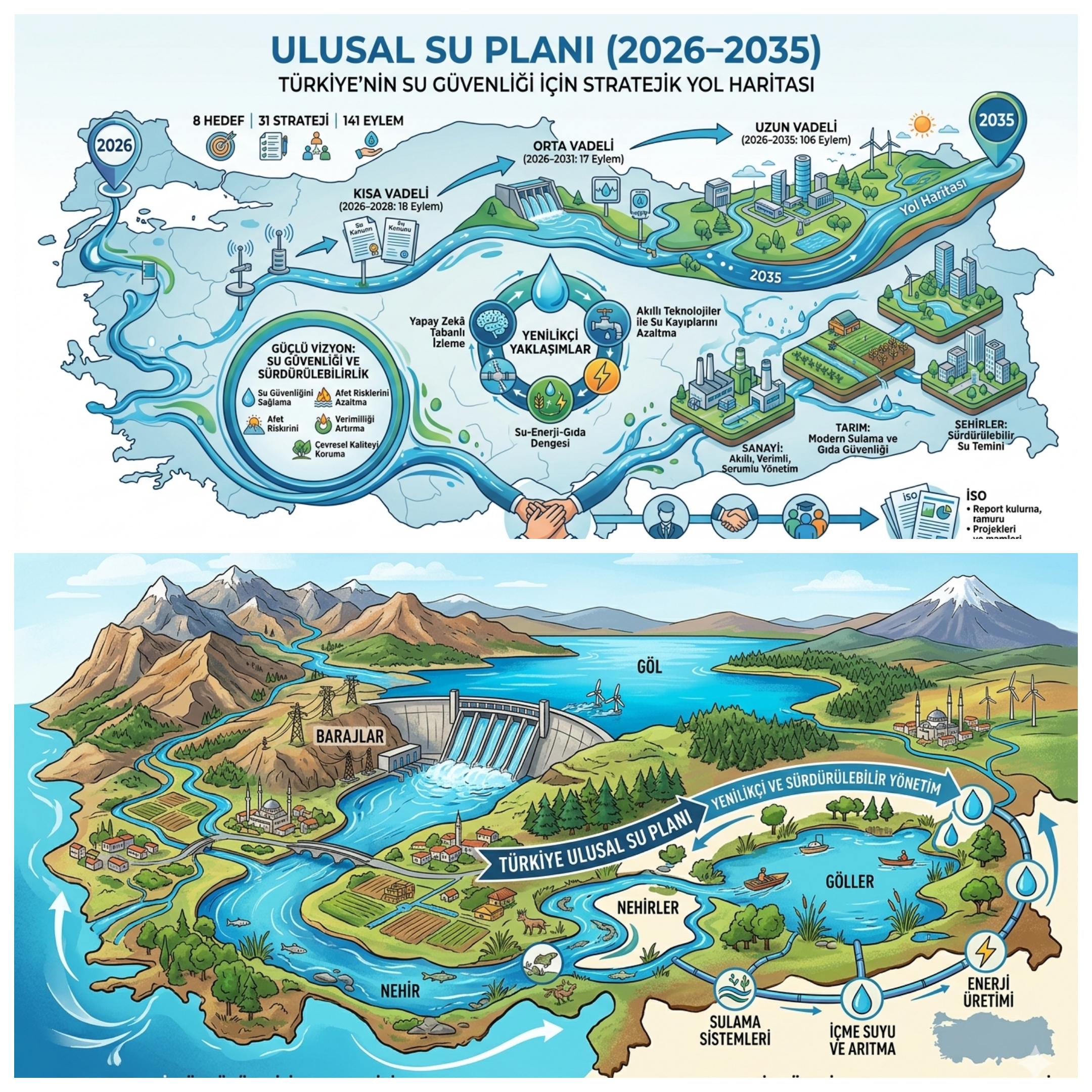 Ulusal Su Planı 2026–2035: Türkiye’nin Su Güvenliği İçin Stratejik Yol Haritası