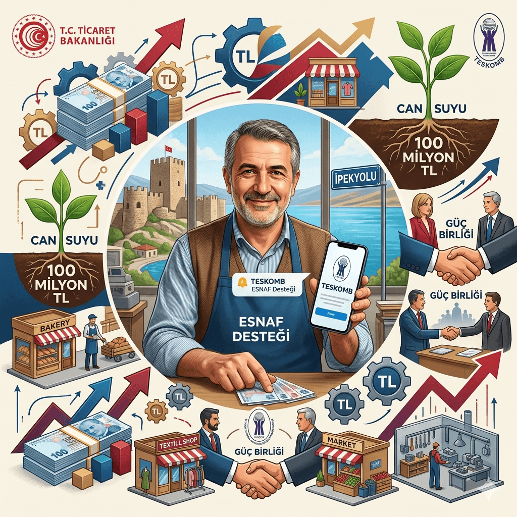 Van Esnafına 100 Milyon TL’lik Can Suyu: TESKOMB Destekli Kredi Yolda!